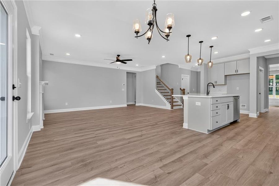 Spacious, unfurnished interior of a new home in , Loganville (Image 43).