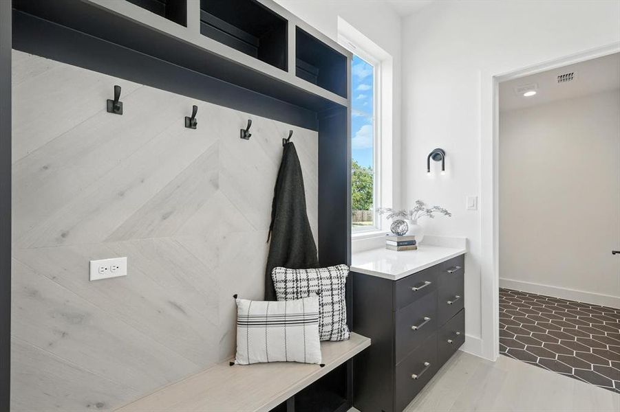 Furnished interior view inside a new home in , Roanoke (Image 17).