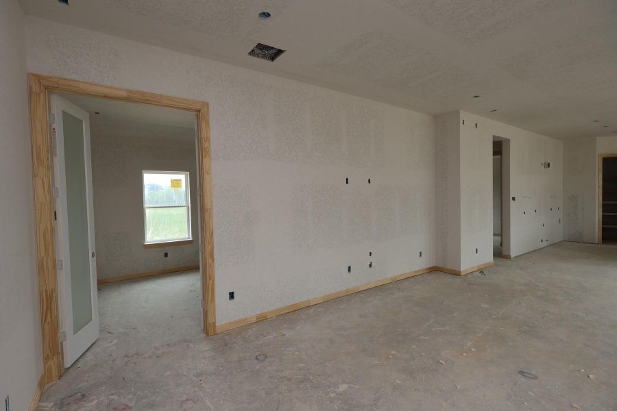 In-progress construction of a new home in The Grand Prairie - Meadow Collection, Hockley, TX (Image 6).