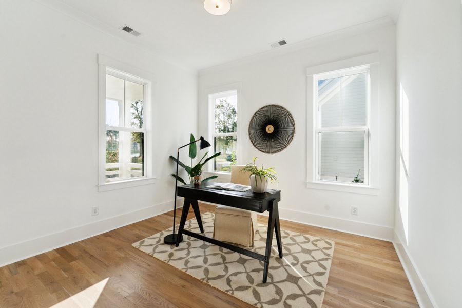 Representative furnished interior of a home built from the Edisto by Homes by Dickerson in Charleston Proper, Charleston (Image 7).
