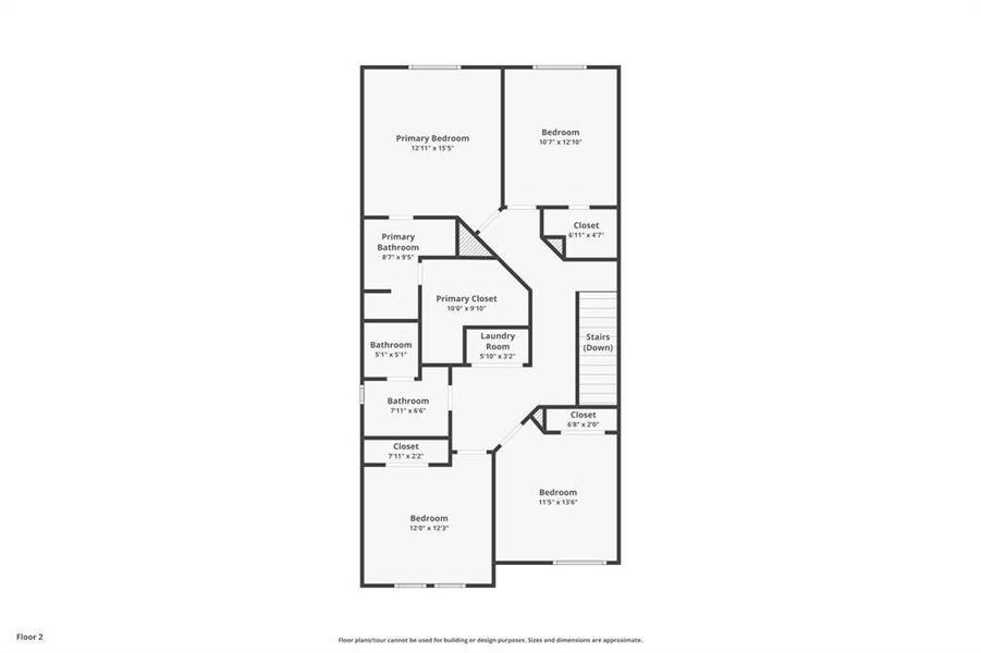 2D floor plan layout of this home in , McKinney, TX (Image 4).