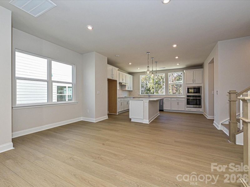 Dining Space Leading into Gourmet Kitchen Dining Space Leading into Gourmet Kitchen