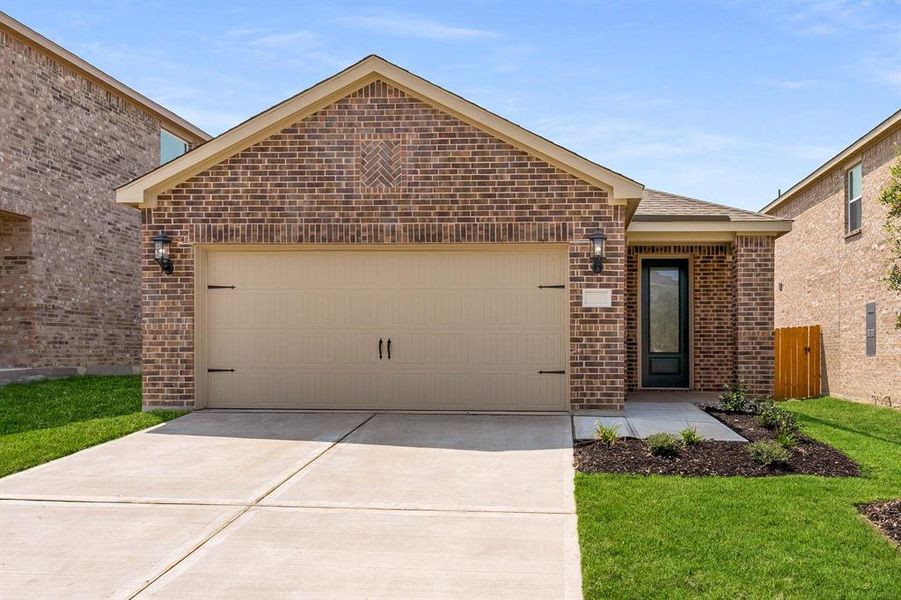 Example of Cedar to be built at 1103 Bullock Drive. Interior finishes may differ than shown in photos. Estimated construction completion is August of 2024.