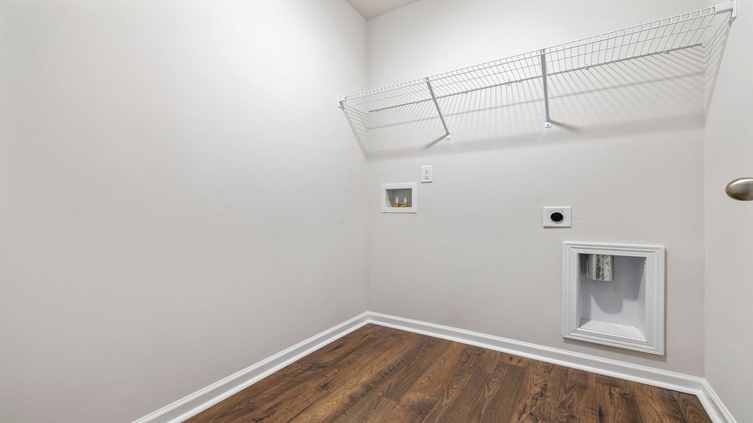 Representative unfurnished interior of a home built from the Macon by D.R. Horton in Bentley Park, Greenwood (Image 25).