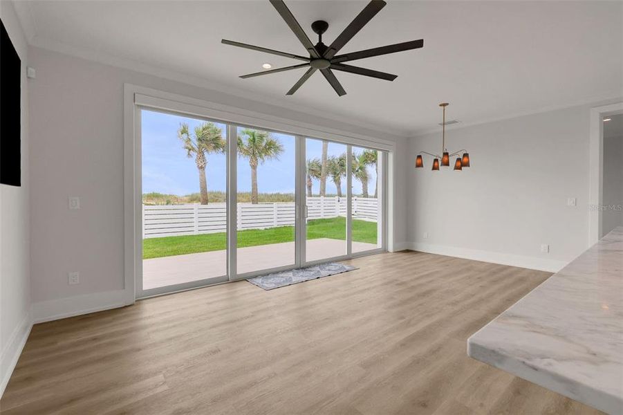 Spacious, unfurnished interior of a new home in , Flagler Beach (Image 84).
