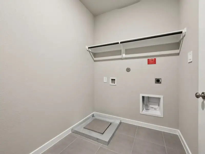 Spacious, unfurnished interior of a new home in Bridge Creek Village - City Series, Cypress (Image 26). Spacious, unfurnished interior of a new home in Bridge Creek Village - City Series, Cypress (Image 26).