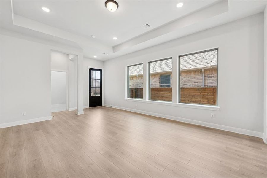 Spacious, unfurnished interior of a new home in Solterra - Garden Series, Mesquite (Image 25).