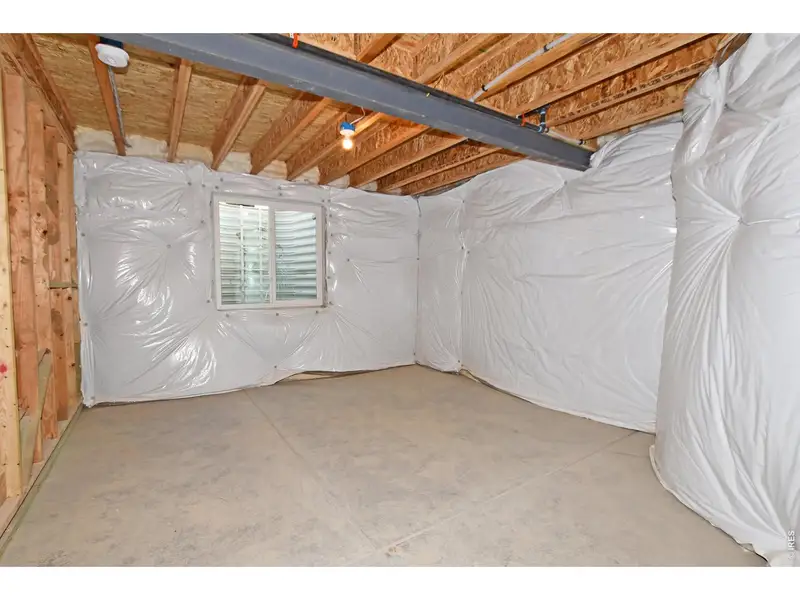 In-progress construction of a new home in , Berthoud, CO (Image 33).