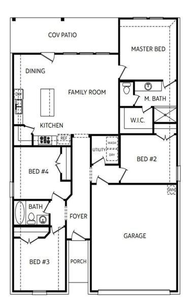 Floor Plan 1500 sq ft