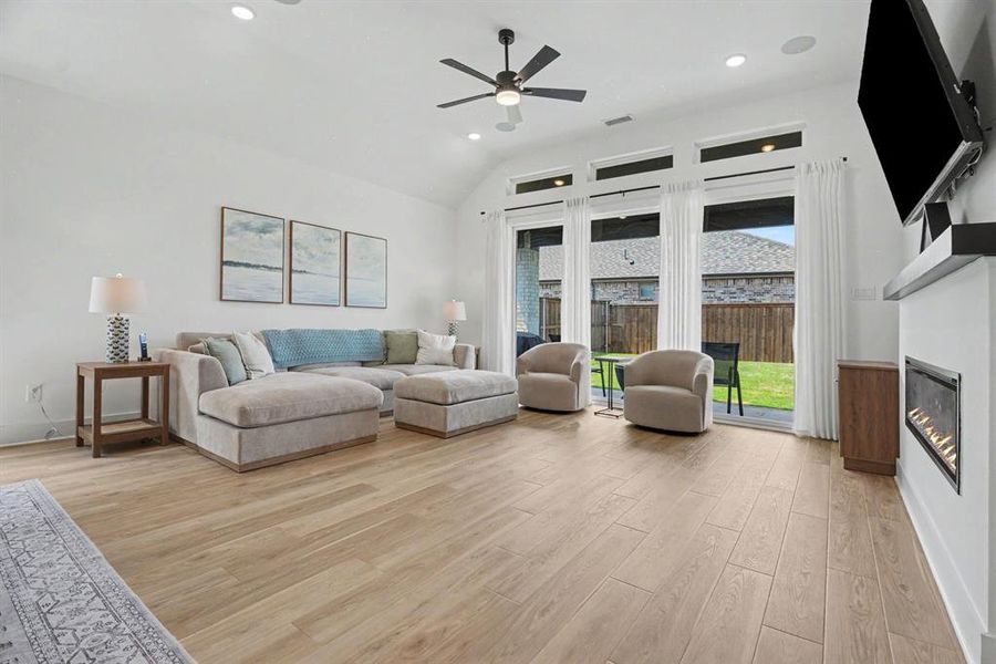 Furnished interior view inside a new home in , Forney (Image 29).