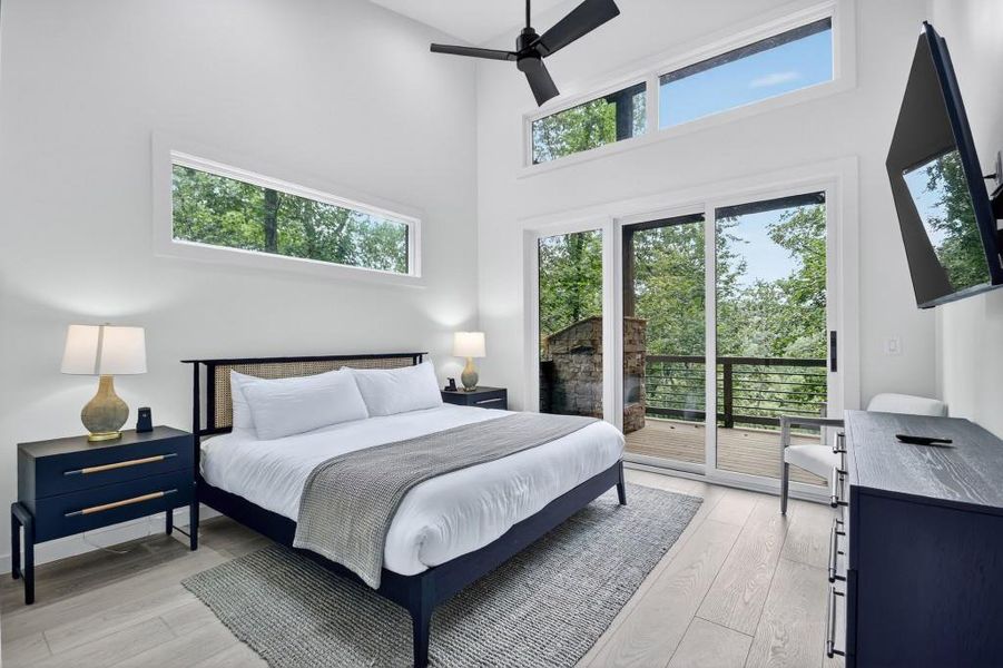 Furnished interior view inside a new home in , Blue Ridge (Image 38). Furnished interior view inside a new home in , Blue Ridge (Image 38).