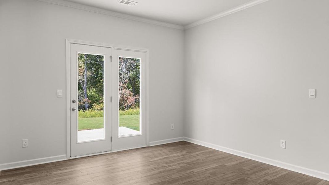Spacious, unfurnished interior of a new home in Parkside at Carter Grove, Cartersville (Image 16). Spacious, unfurnished interior of a new home in Parkside at Carter Grove, Cartersville (Image 16).