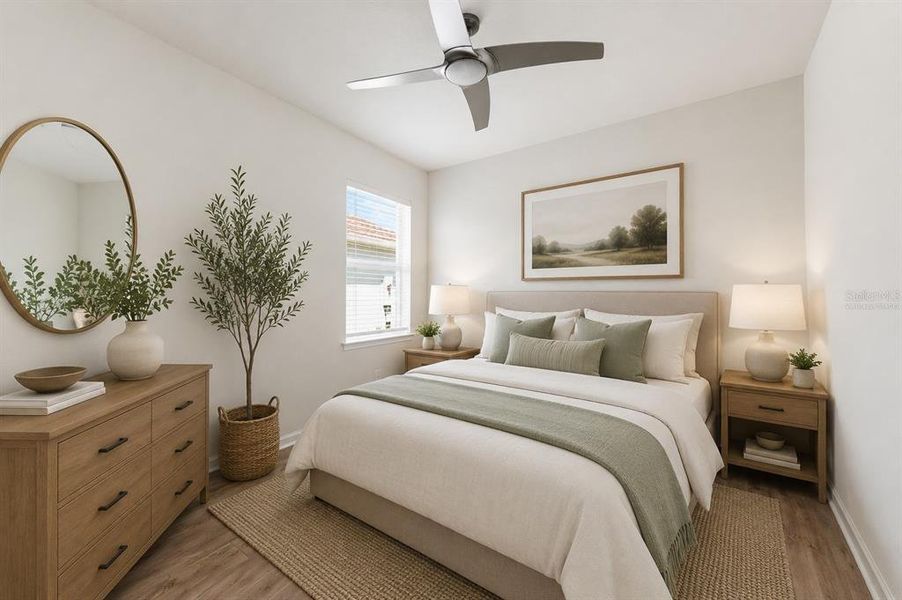 Furnished interior view inside a new home in , Venice (Image 34).