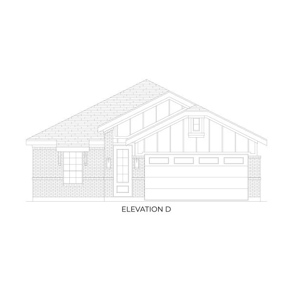 Representative rendering of the exterior for the Kennedy F by First Texas Homes (Image 4).