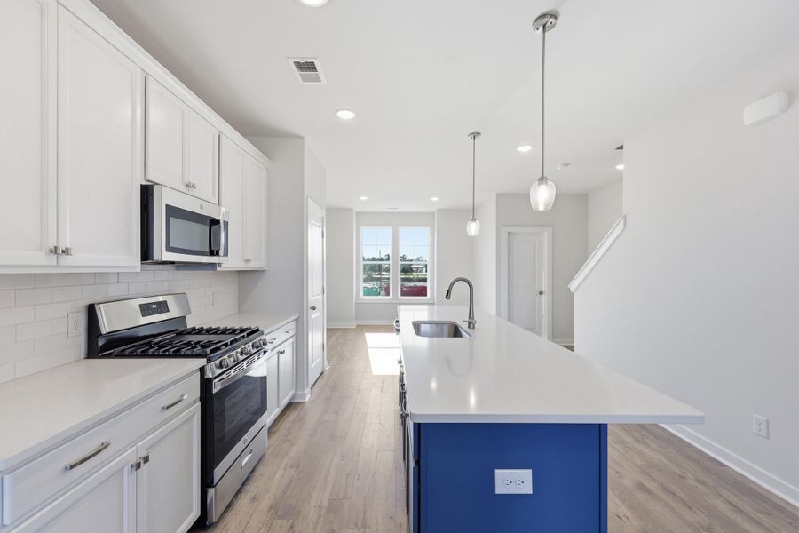 Furnished interior view inside a new home in , Summerville (Image 41).
