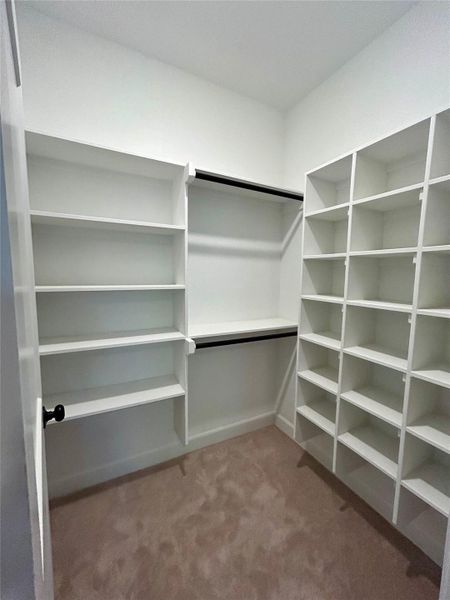 Large closet in the third small bedroom.