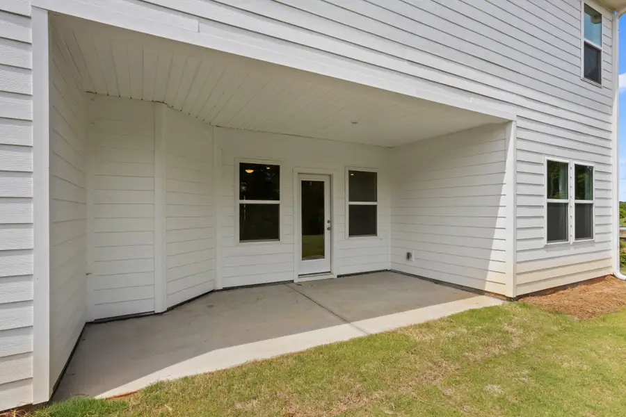 Exterior details and patio area of a home in , Seneca (Image 3). Exterior details and patio area of a home in , Seneca (Image 3).