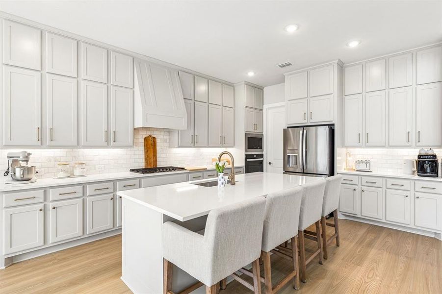 Furnished interior view inside a new home in , McKinney (Image 15).