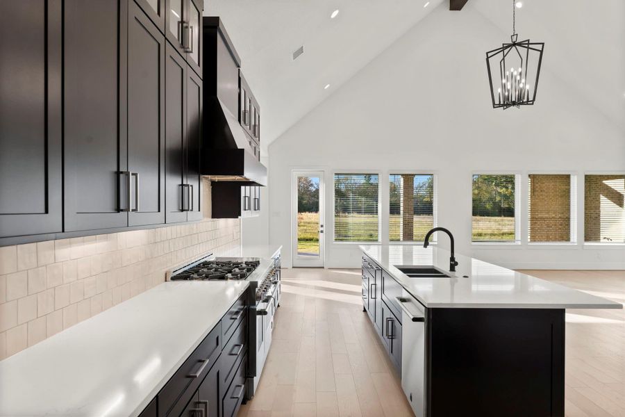 Furnished interior view inside a new home in Homestead Hill, New Waverly (Image 13).
