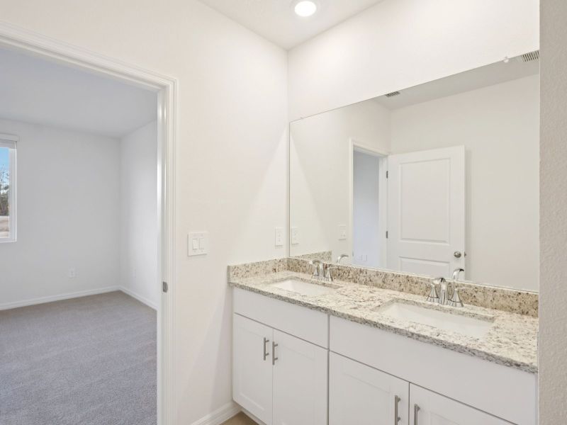 Furnished interior view inside a new home in Salt Meadows - Premier Series, Parrish (Image 6).