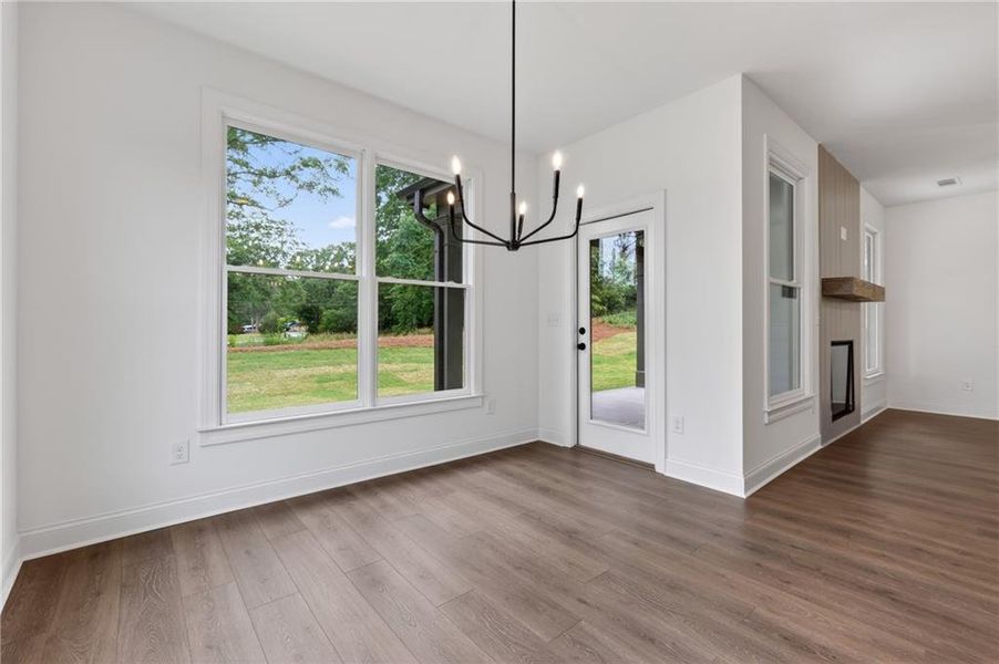 Spacious, unfurnished interior of a new home in , Winder (Image 22).