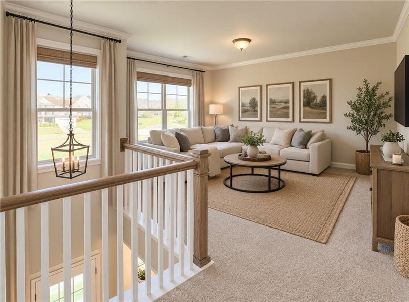 Furnished interior view inside a new home in , Jefferson (Image 15).