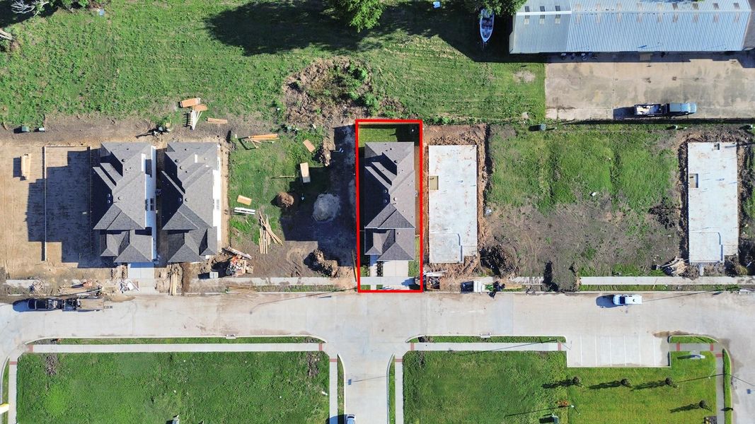 Front exterior of a new home in , Stafford, TX, highlighting curb appeal (Image 25).