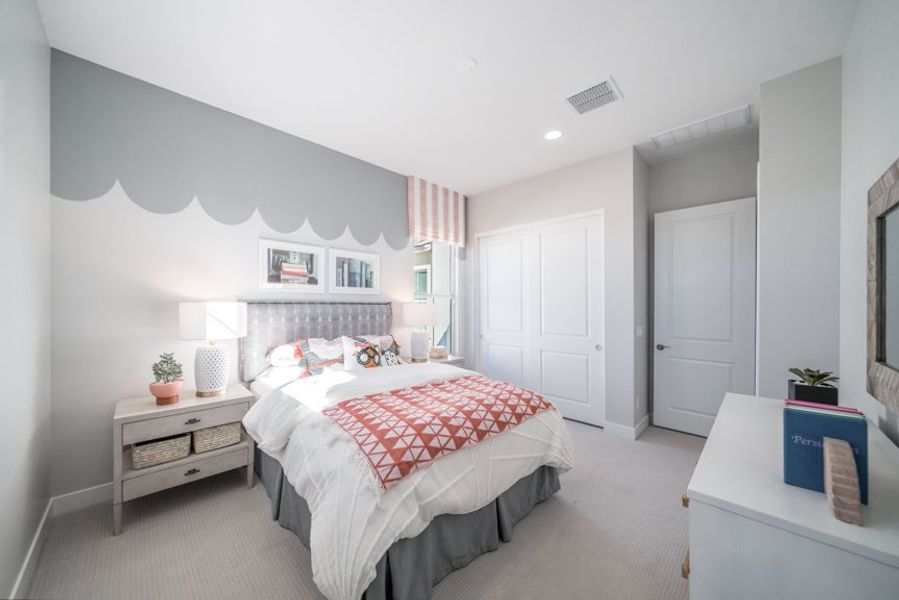 Furnished interior view inside a new home in Legado, Queen Creek (Image 16).