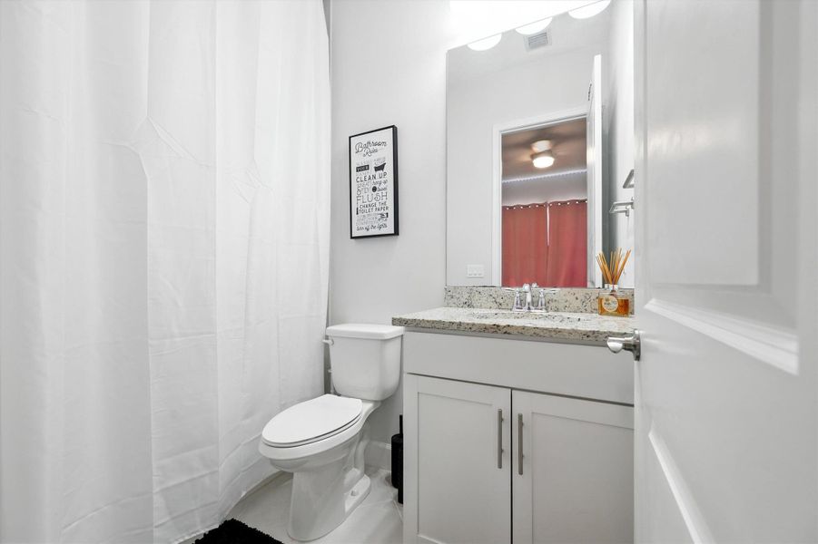 Furnished interior view inside a new home in , Westlake (Image 48).