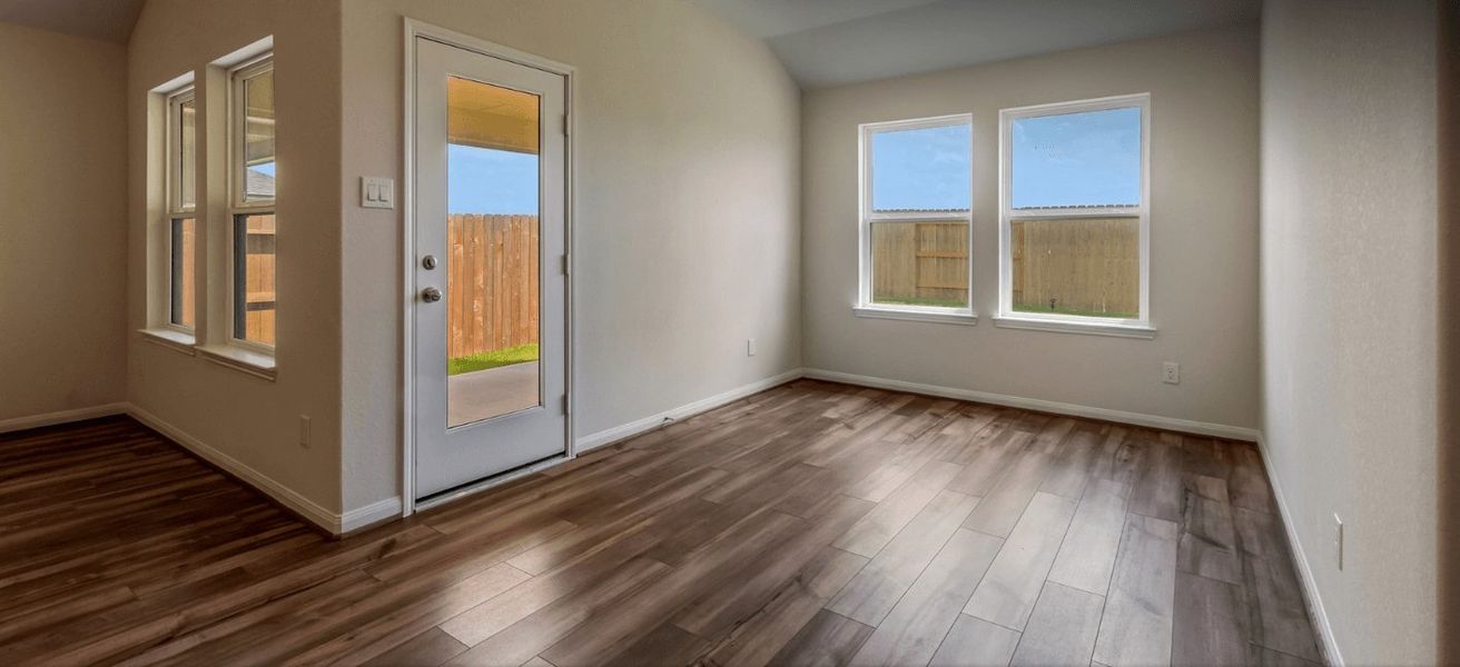 Dining Room from a Spec home in Houston community.