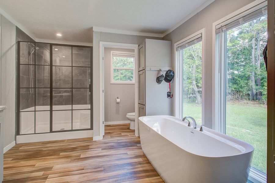 Furnished interior view inside a new home in , Dorchester (Image 30).