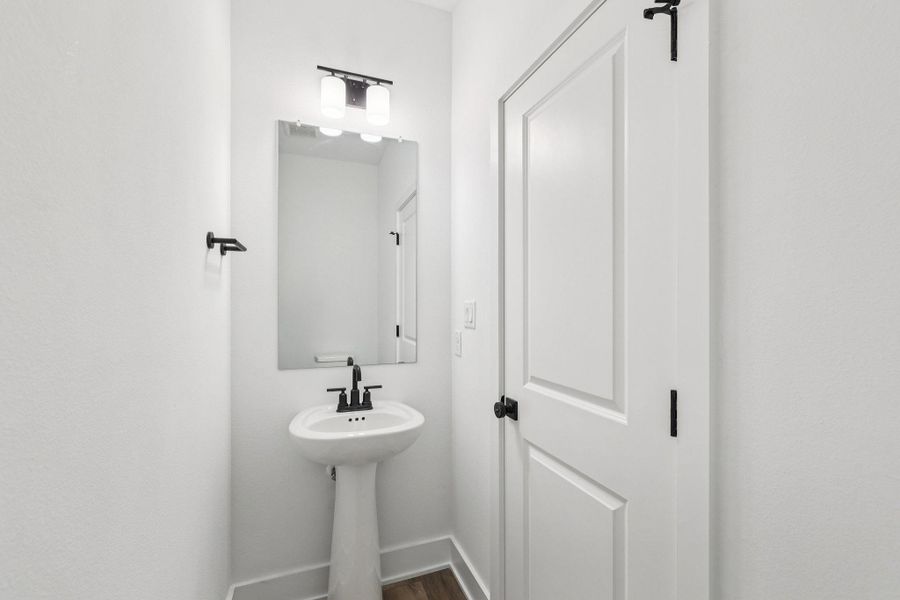 Furnished interior view inside a new home in Lariat, Liberty Hill (Image 11). Furnished interior view inside a new home in Lariat, Liberty Hill (Image 11).