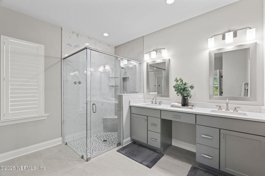 Furnished interior view inside a new home in , St. Augustine (Image 53).