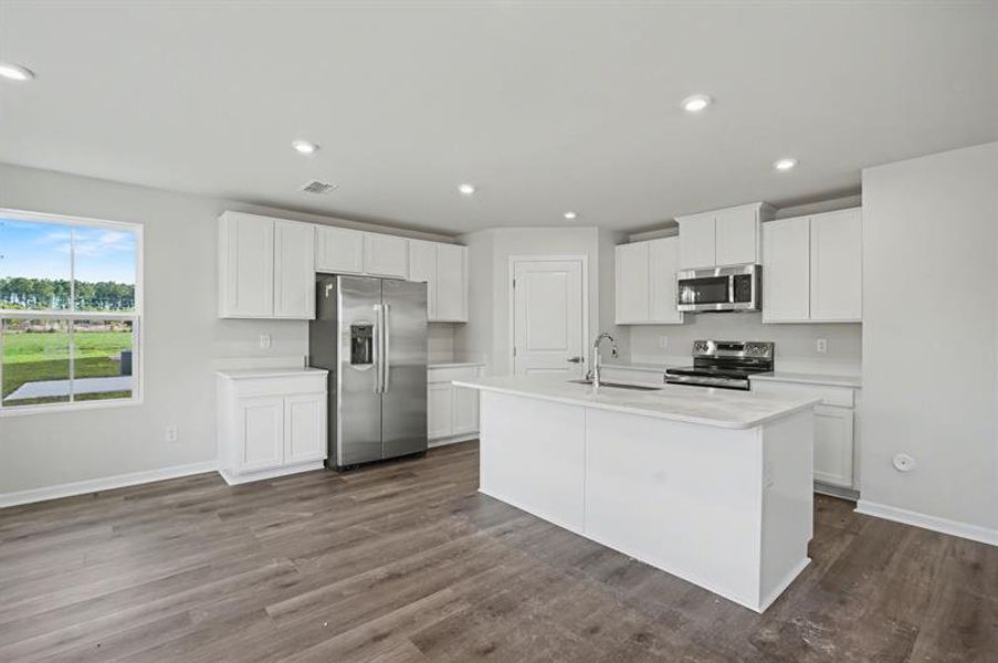 Furnished interior view inside a new home in Sterling Oaks, Ash (Image 4).