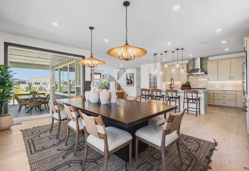 Pemberly Model Dining, Patio + Kitchen - 10 of 28