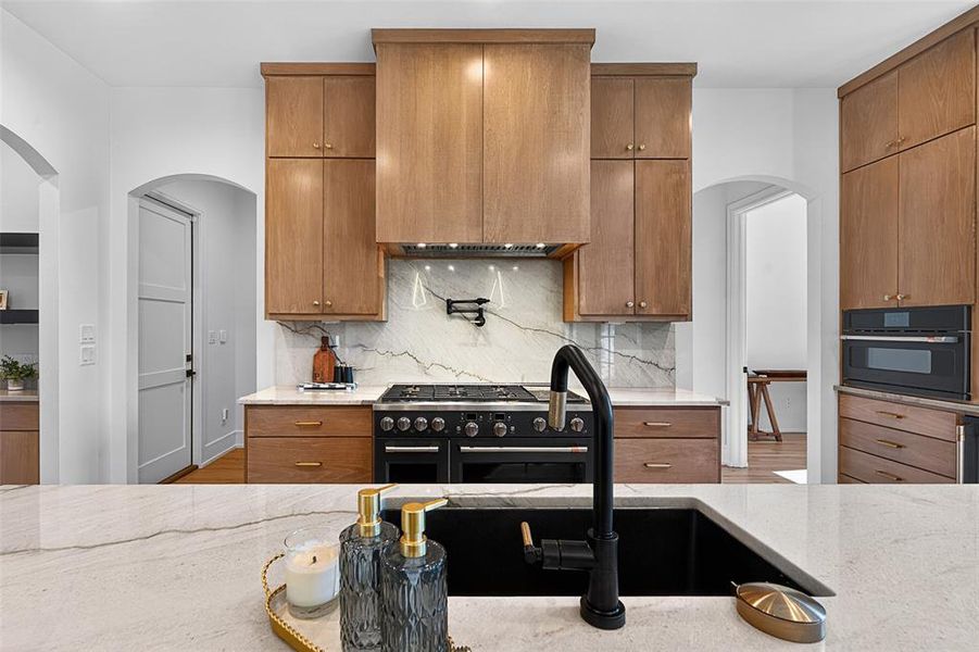 Furnished interior view inside a new home in , Hallsville (Image 26).