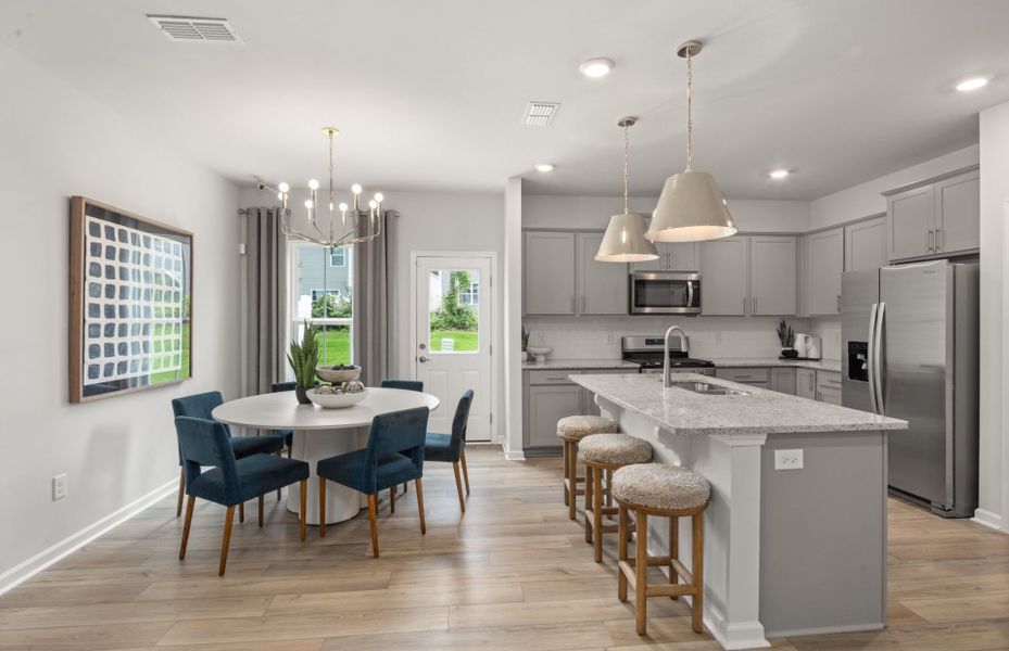 Furnished interior view inside a new home in Poets Walk, Whitsett (Image 16).