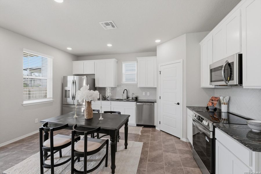 Furnished interior view inside a new home in Agave, San Antonio (Image 5). Furnished interior view inside a new home in Agave, San Antonio (Image 5).