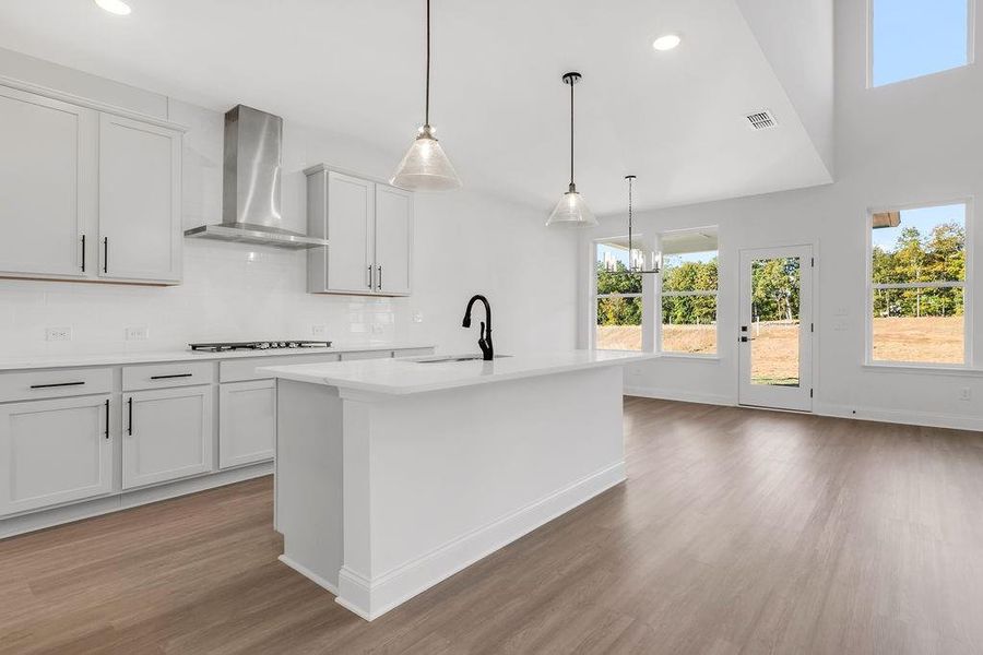 Furnished interior view inside a new home in Pickens Bluff, Hiram (Image 8). Furnished interior view inside a new home in Pickens Bluff, Hiram (Image 8).