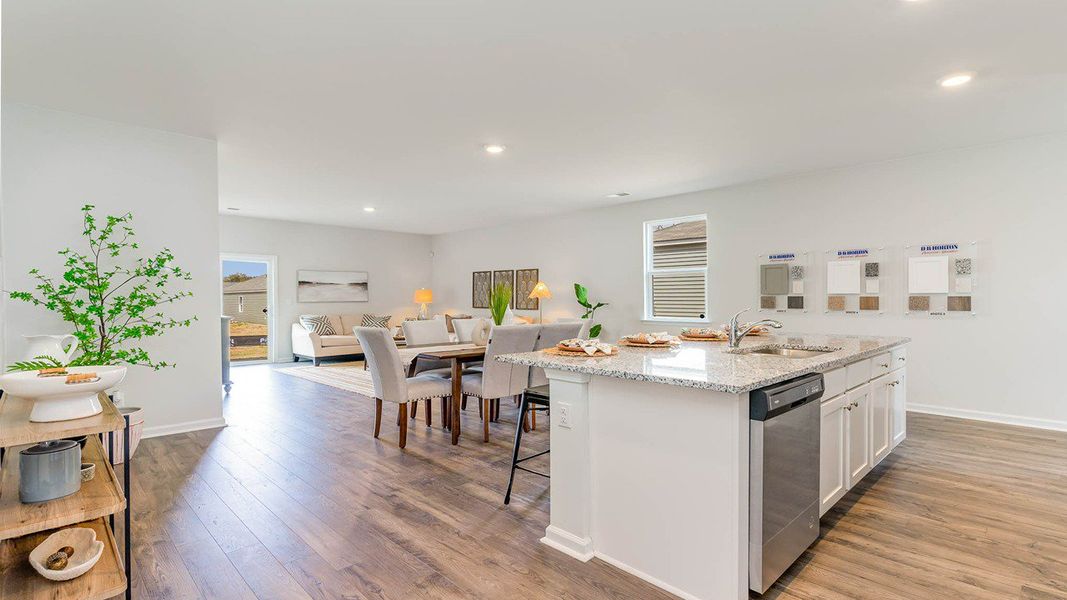 Furnished interior view inside a new home in Winfield Farms, Myrtle Beach (Image 4).