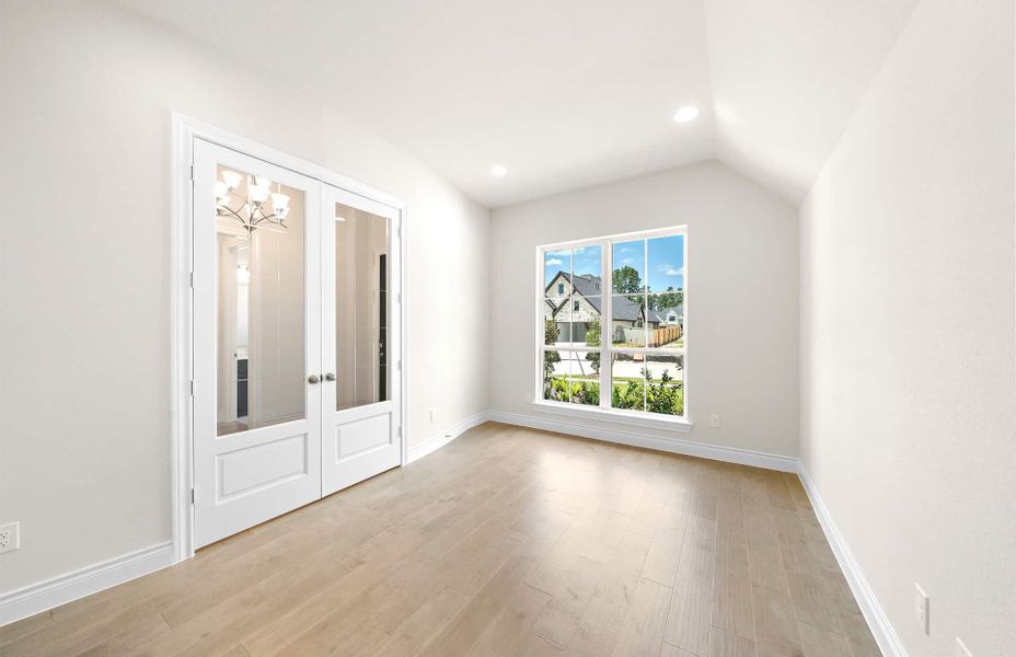Representative unfurnished interior of a home built from the 2855AU by Ravenna Homes in Audubon 60′, Magnolia (Image 24).