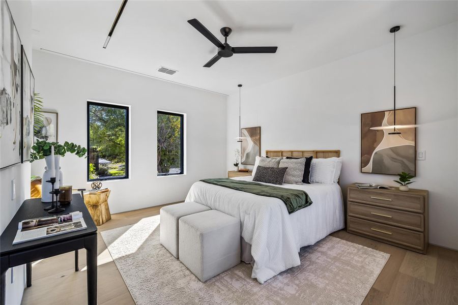 Furnished interior view inside a new home in , Austin (Image 12). Furnished interior view inside a new home in , Austin (Image 12).