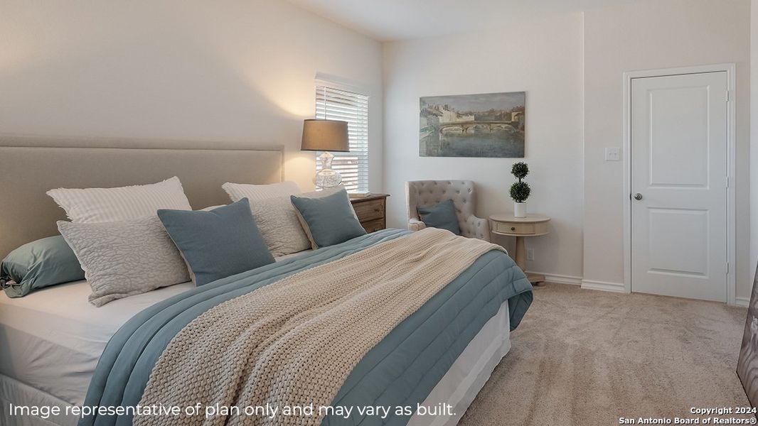 Furnished interior view inside a new home in The Canyons at Amhurst, San Antonio (Image 13).