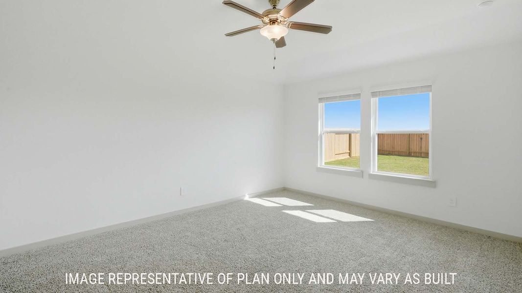 Spacious, unfurnished interior of a new home in Reserve at Mallard Lakes, Orange (Image 20).