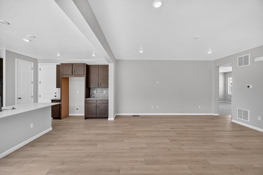 Representative unfurnished interior of a home built from the The Canyon by Taylor Morrison in Trailstone, Arvada (Image 21). Representative unfurnished interior of a home built from the The Canyon by Taylor Morrison in Trailstone, Arvada (Image 21).