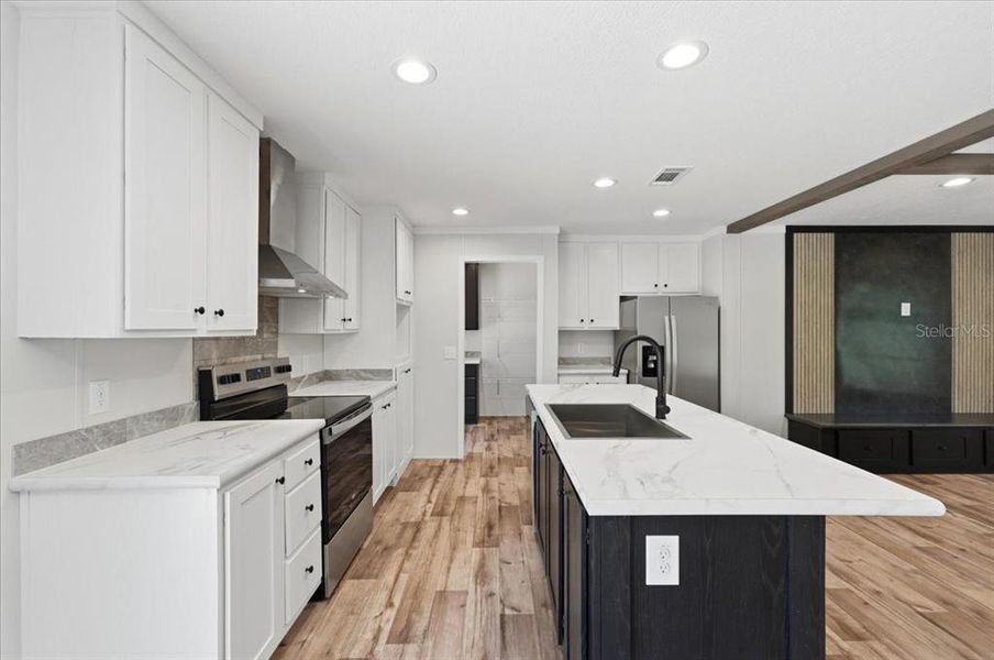 Furnished interior view inside a new home in , Zephyrhills (Image 9).