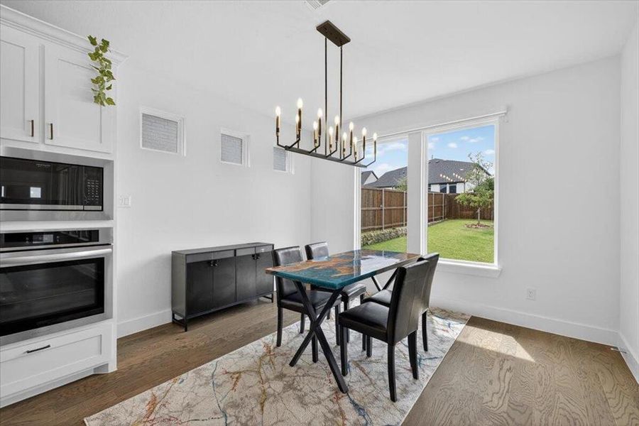 Furnished interior view inside a new home in Talon Hills, Fort Worth (Image 13).
