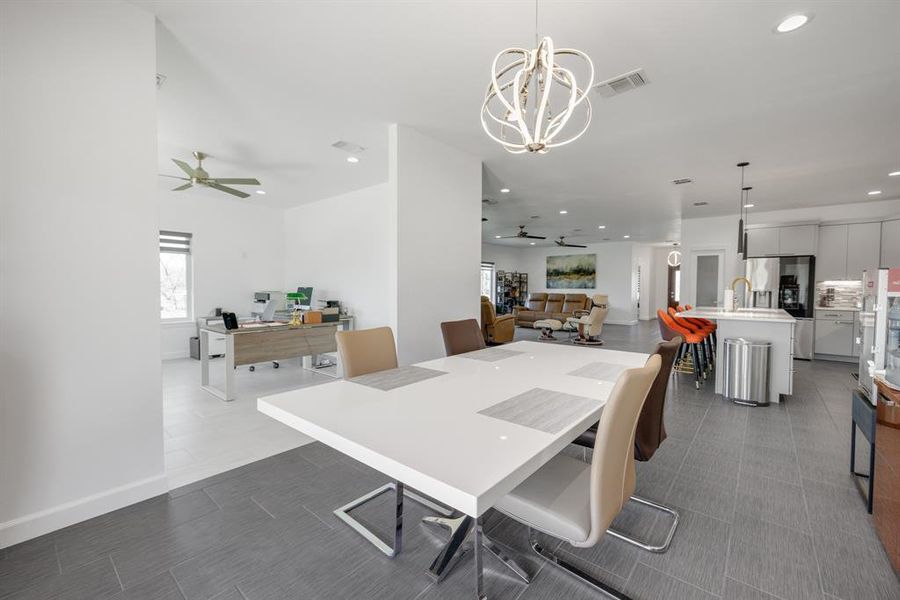 Furnished interior view inside a new home in , Early (Image 10).