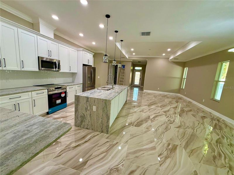 Furnished interior view inside a new home in , Tampa (Image 5). Furnished interior view inside a new home in , Tampa (Image 5).