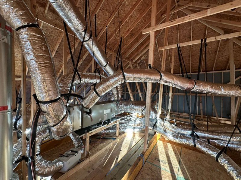 In-progress construction of a new home in Fannin Ranch, Leonard, TX (Image 14).